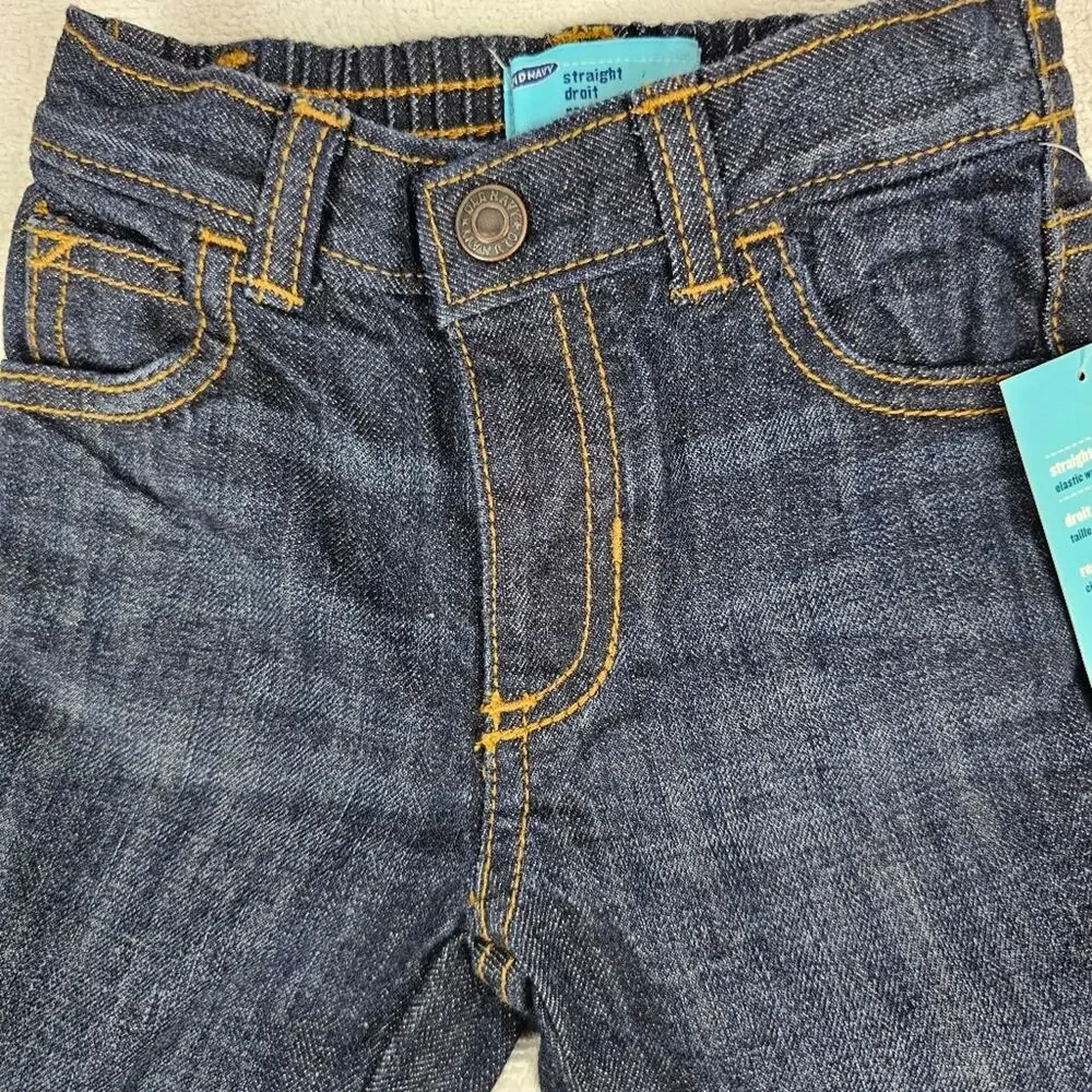Old Navy Straight Leg Jeans NWT Baby Size 6-12 Months